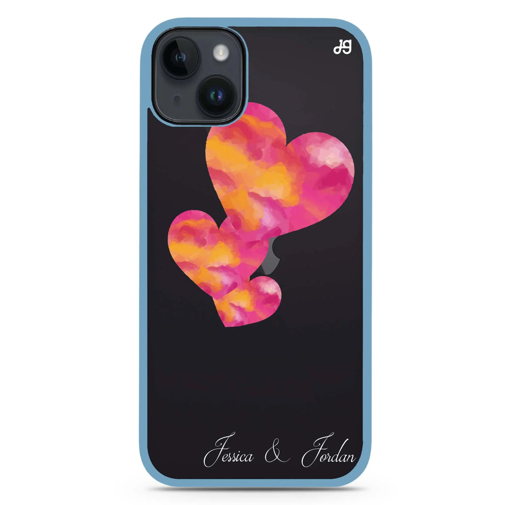 Red Hearts iPhone 15 Plus 防衝擊保護殼