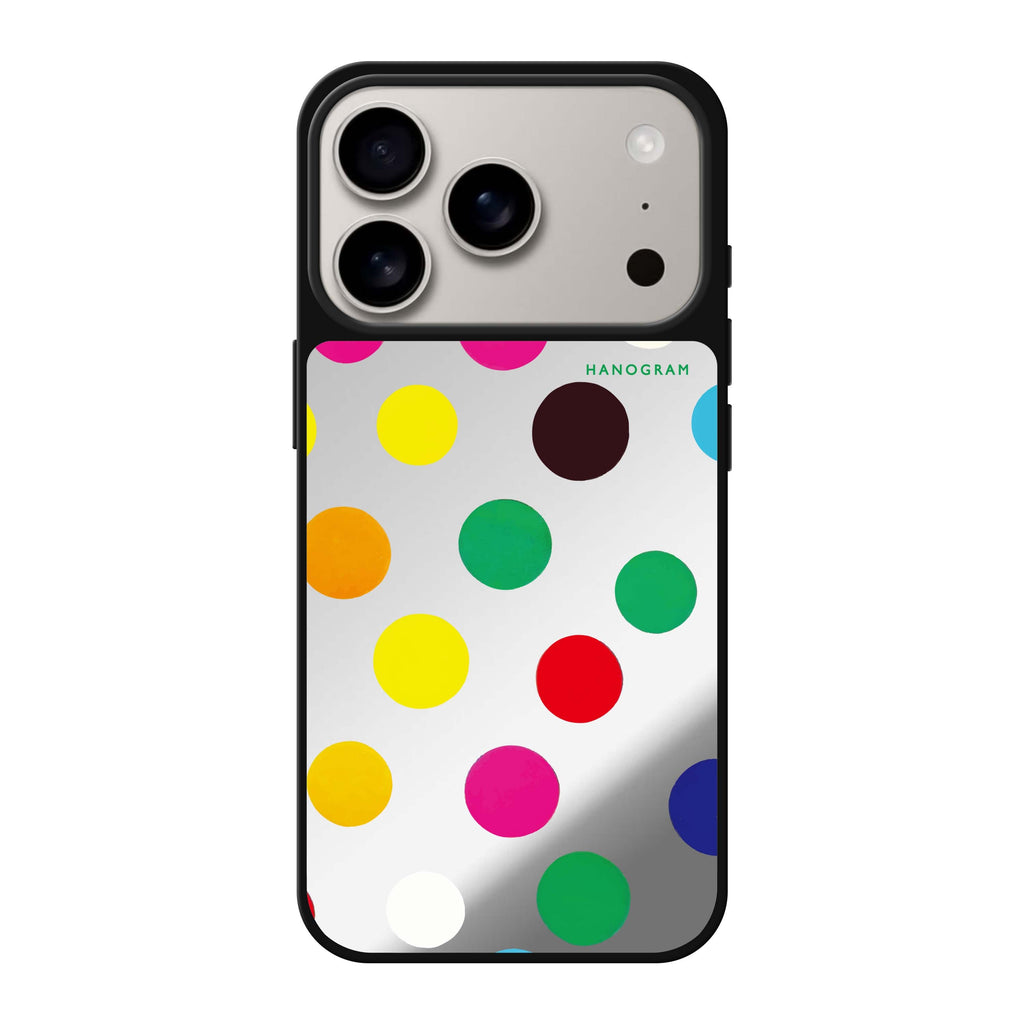 Polka Dot Pattern 圖案 iPhone 17 Pro Max 鏡面手機殼主圖