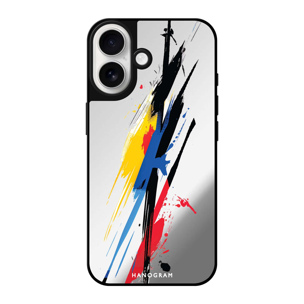Reflective iPhone 16 Mirror Case –Colorwave Creations Design