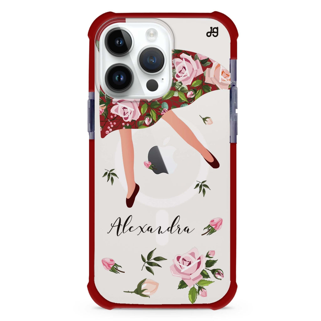 Rosy Waltz iPhone Magsafe 兼容超強防摔保護殼