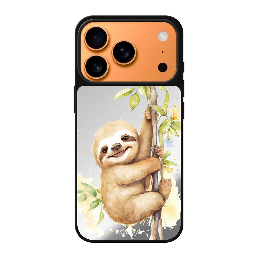 A Sloth 樹懶 iPhone 17 Pro Max 鏡面手機殼主圖