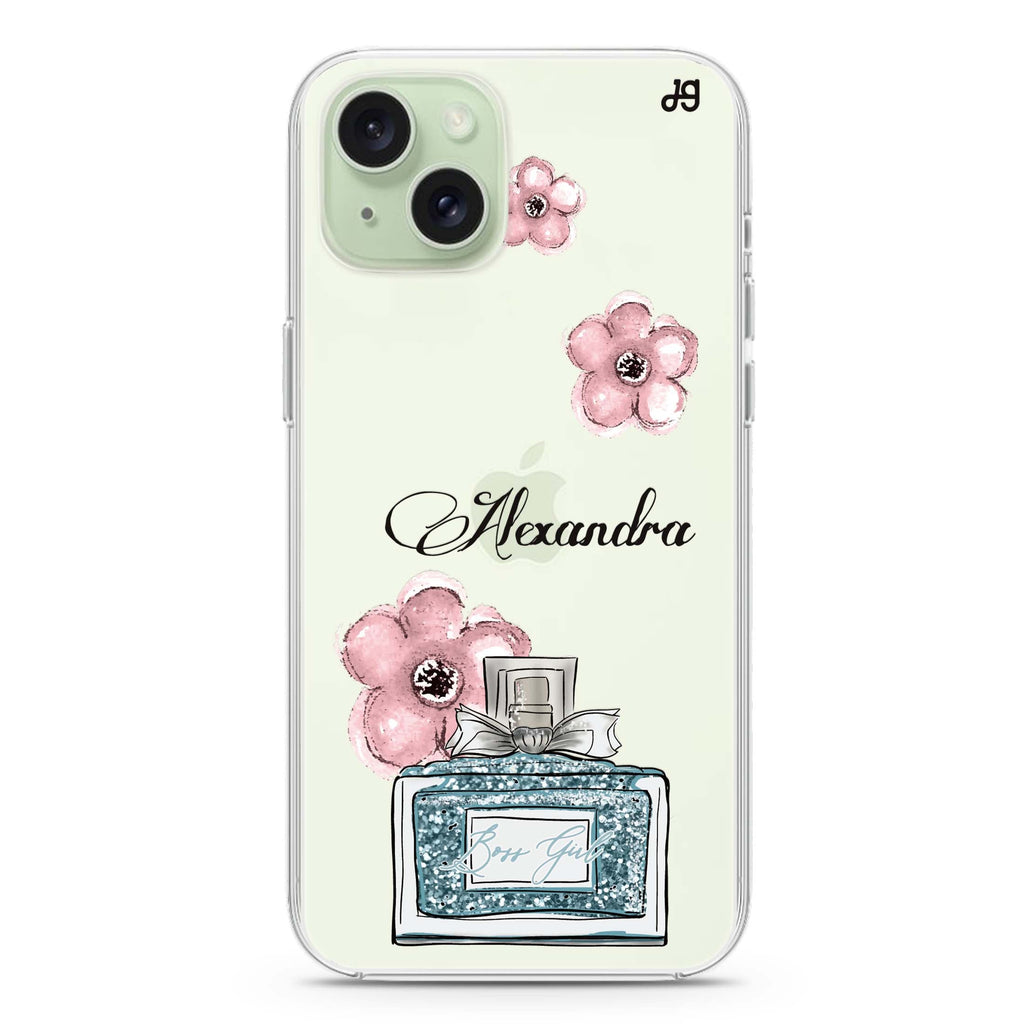 Aroma de Flora iPhone 15 plus 水晶透明保護殼
