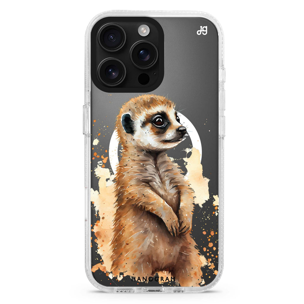 A Meerkat Magsafe 兼容水晶透明保護殼