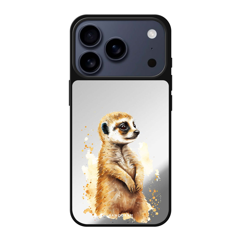 A Meerkat 貓鼬 iPhone 17 Pro Max 鏡面手機殼主圖