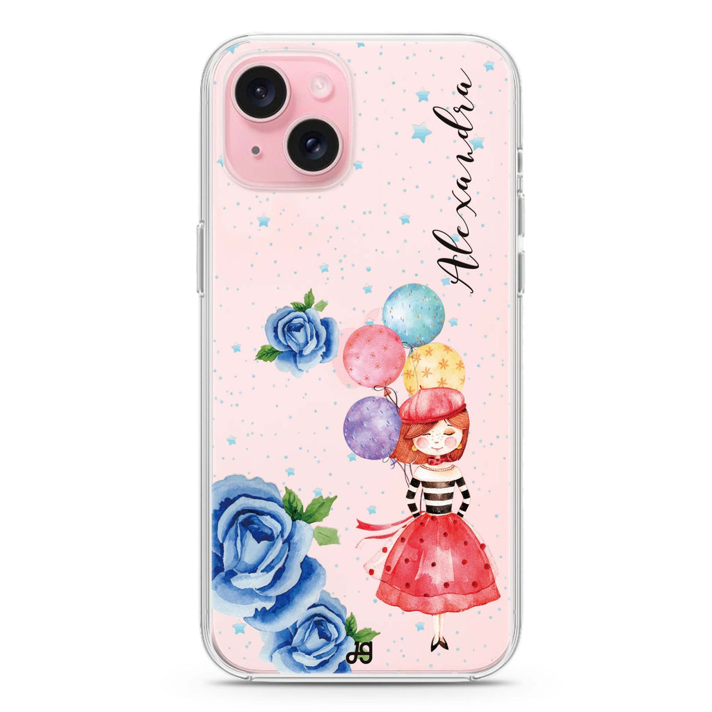 Thumbeina iPhone 15 水晶透明保護殼