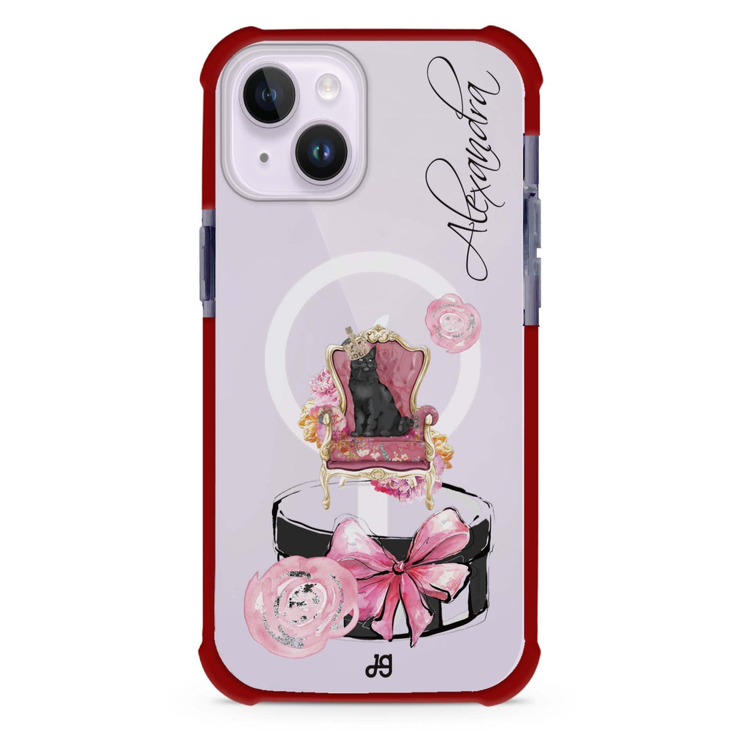 The Queen Like A Cat iPhone 15 Plus Magsafe 兼容超強防摔保護殼