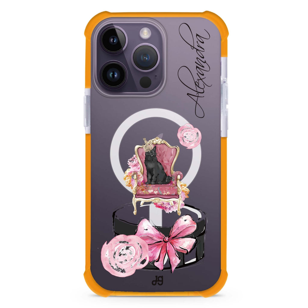 The Queen Like A Cat iPhone Magsafe 兼容超強防摔保護殼