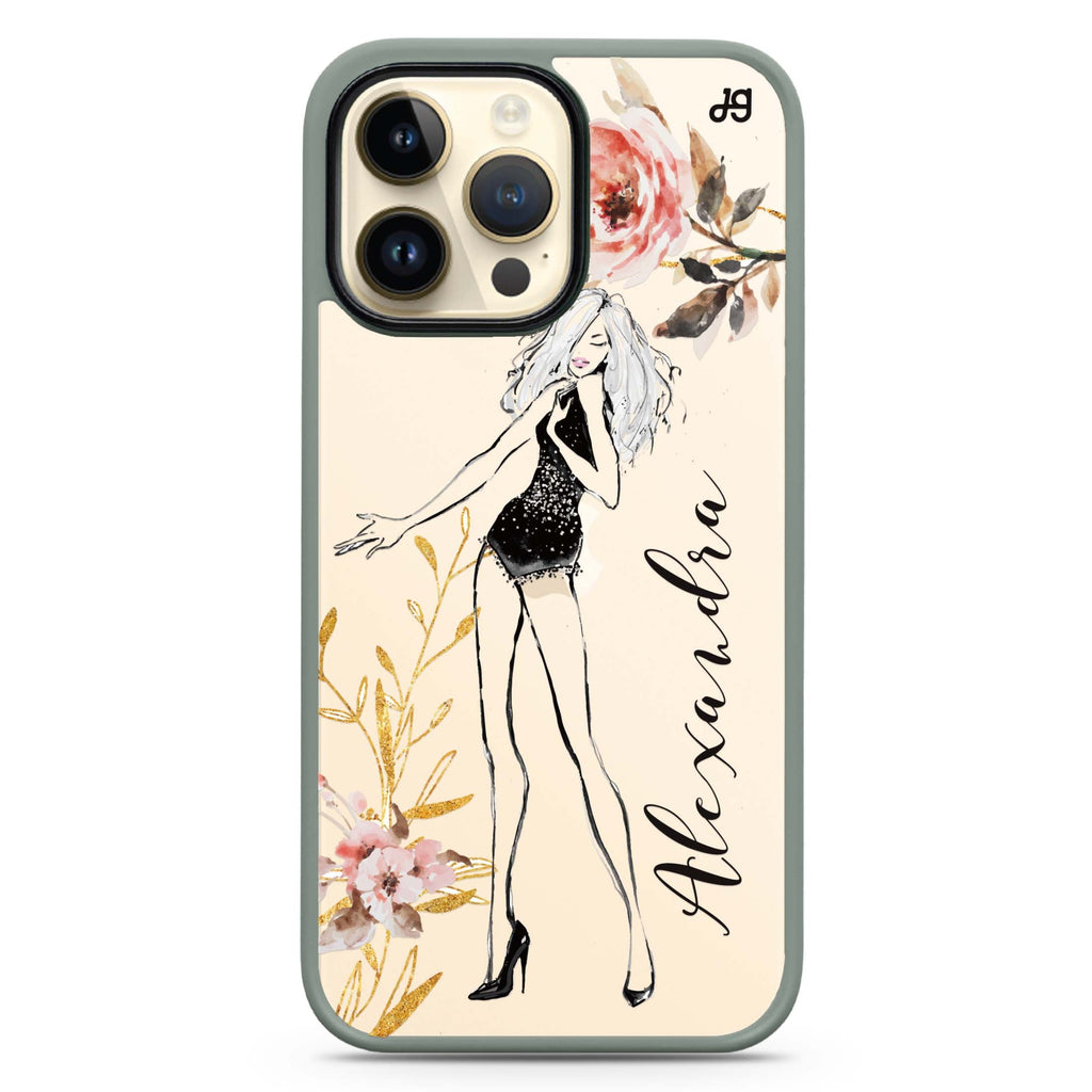 Flower Fashion V Cat 防衝擊保護殼