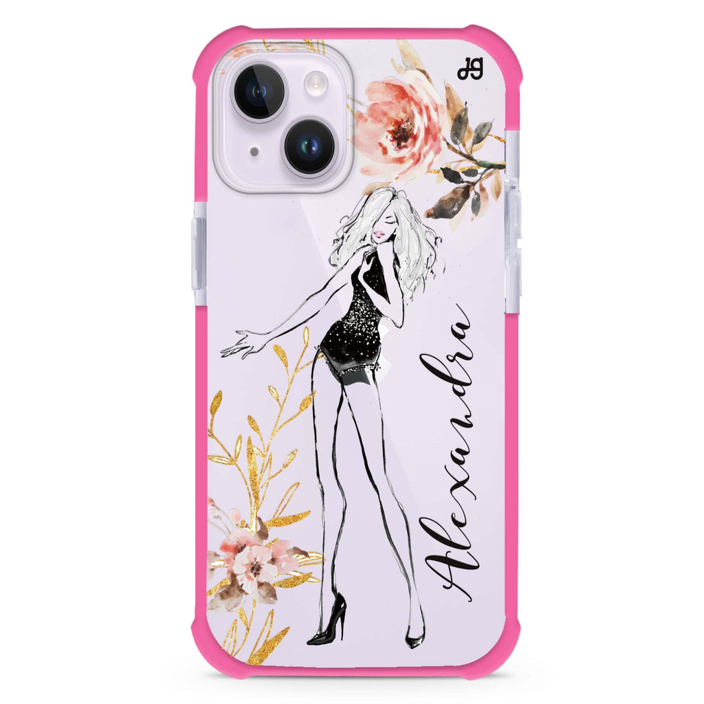 Flower Fashion V Cat 超強防摔保護殼