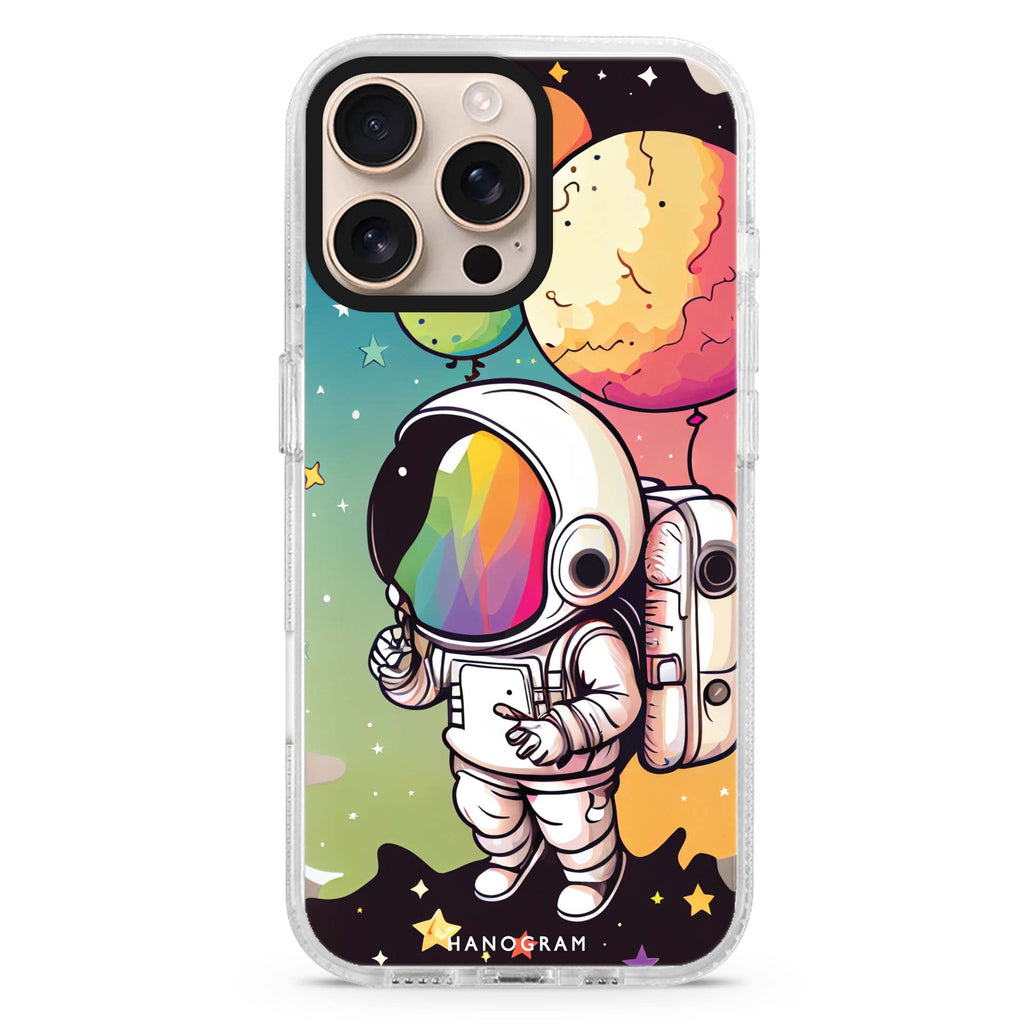 Astronauts Magsafe 兼容水晶透明保護殼