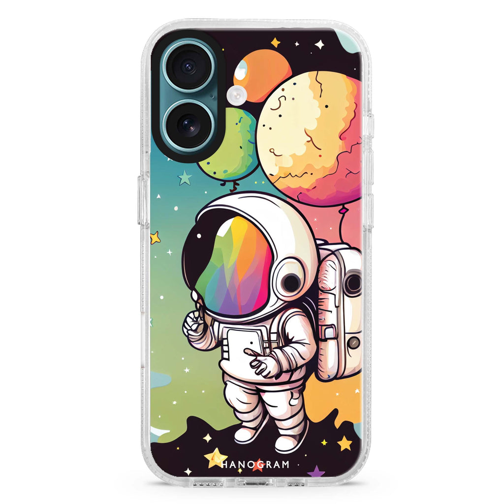 Astronauts Magsafe 兼容水晶透明保護殼