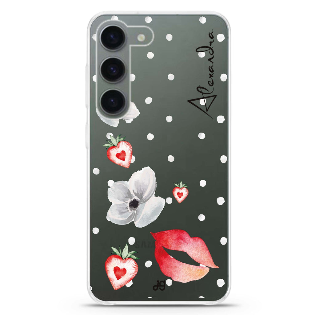 The First Date Samsung Galaxy 水晶透明保護殼