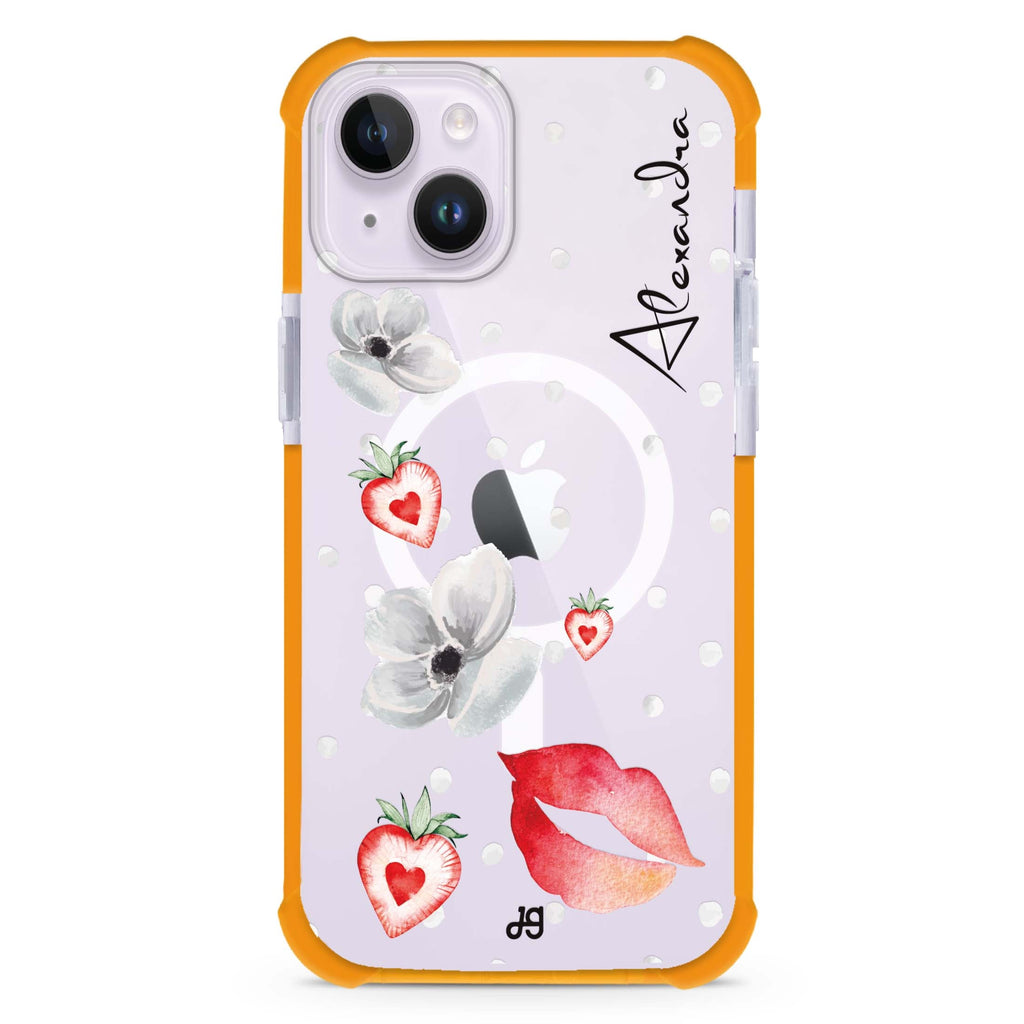 The First Date Cat iPhone 15 Plus Magsafe 兼容超強防摔保護殼