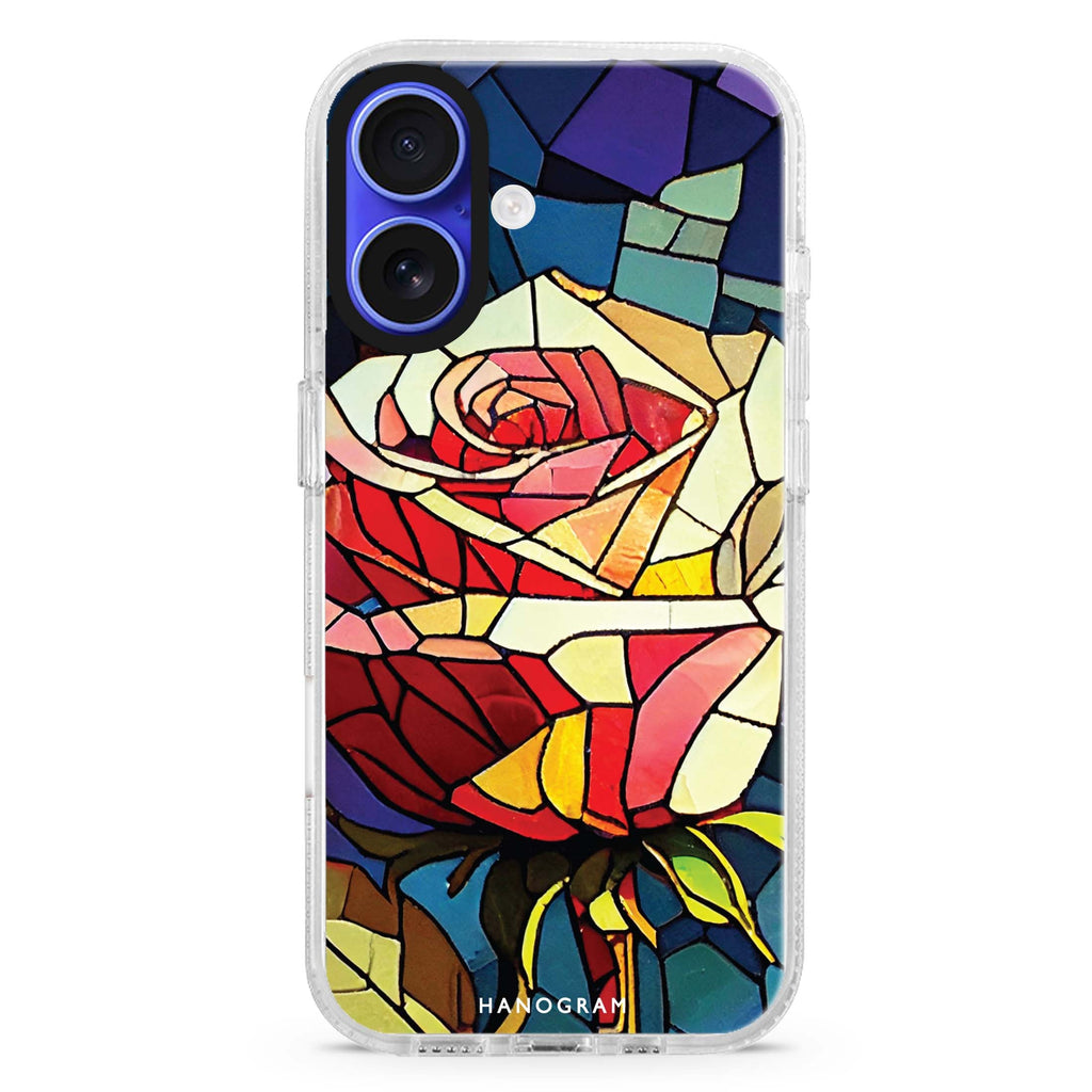Rose Art Magsafe 兼容水晶透明保護殼