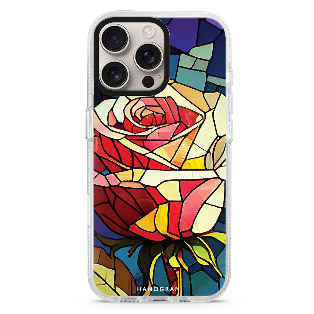 Rose Art Magsafe 兼容水晶透明保護殼
