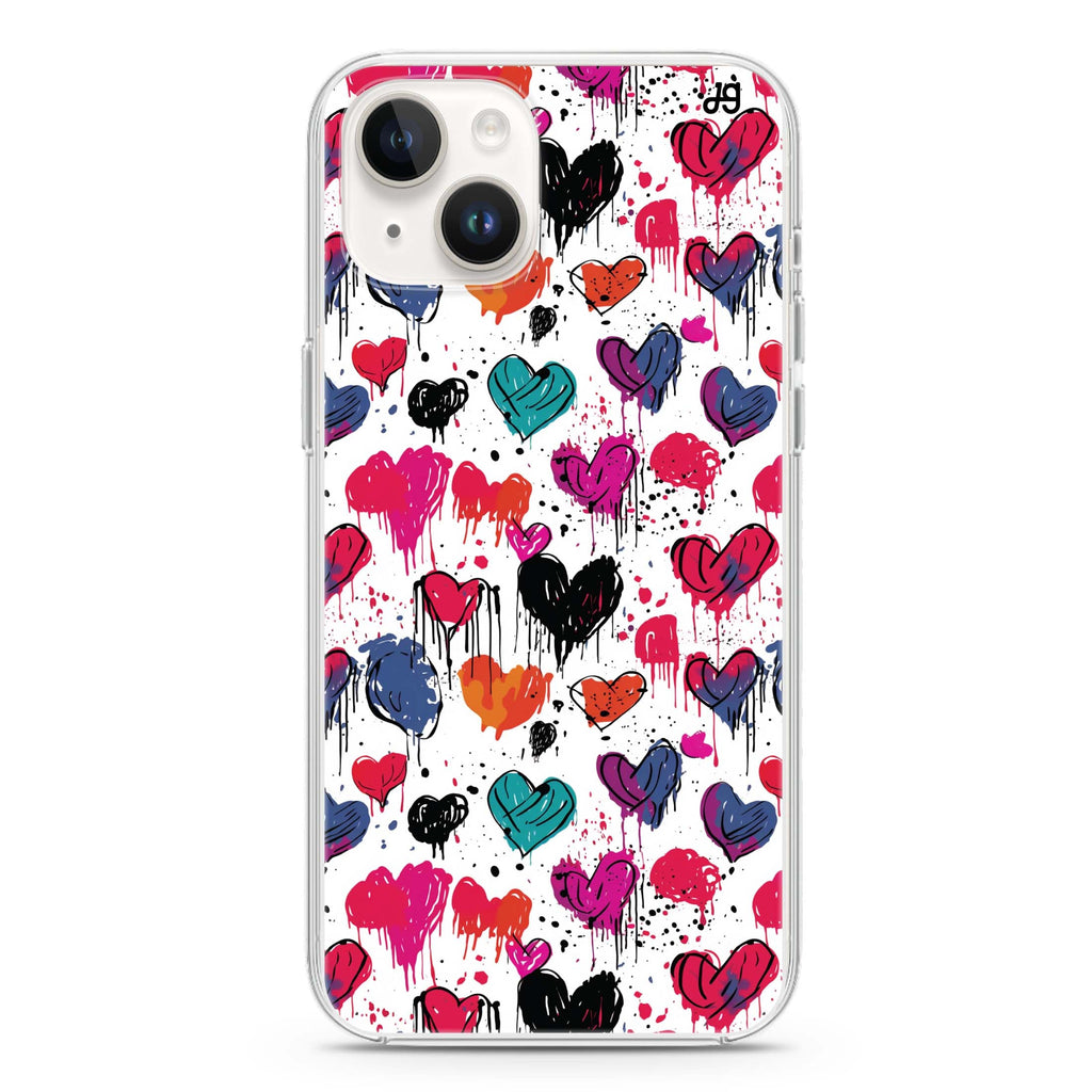Bleeding Passion iPhone 14 水晶透明保護殼