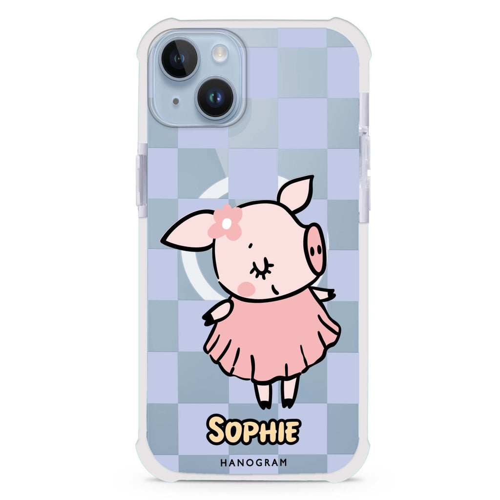 Pretty Pig iPhone 15 Plus Magsafe 兼容超強防摔保護殼