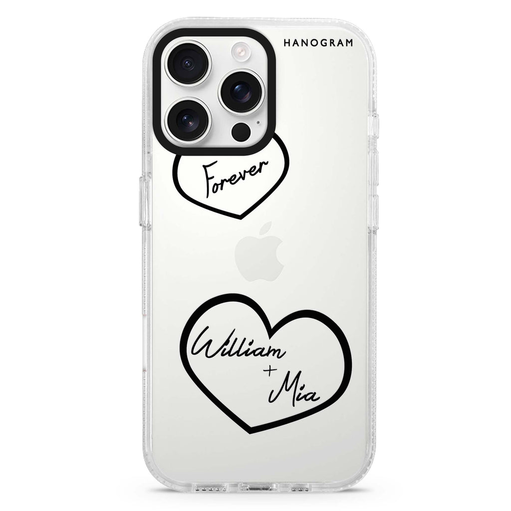Sweet Heart II iPhone 16 Pro & 16 Pro Max Case - Personalized and Stylish Protection