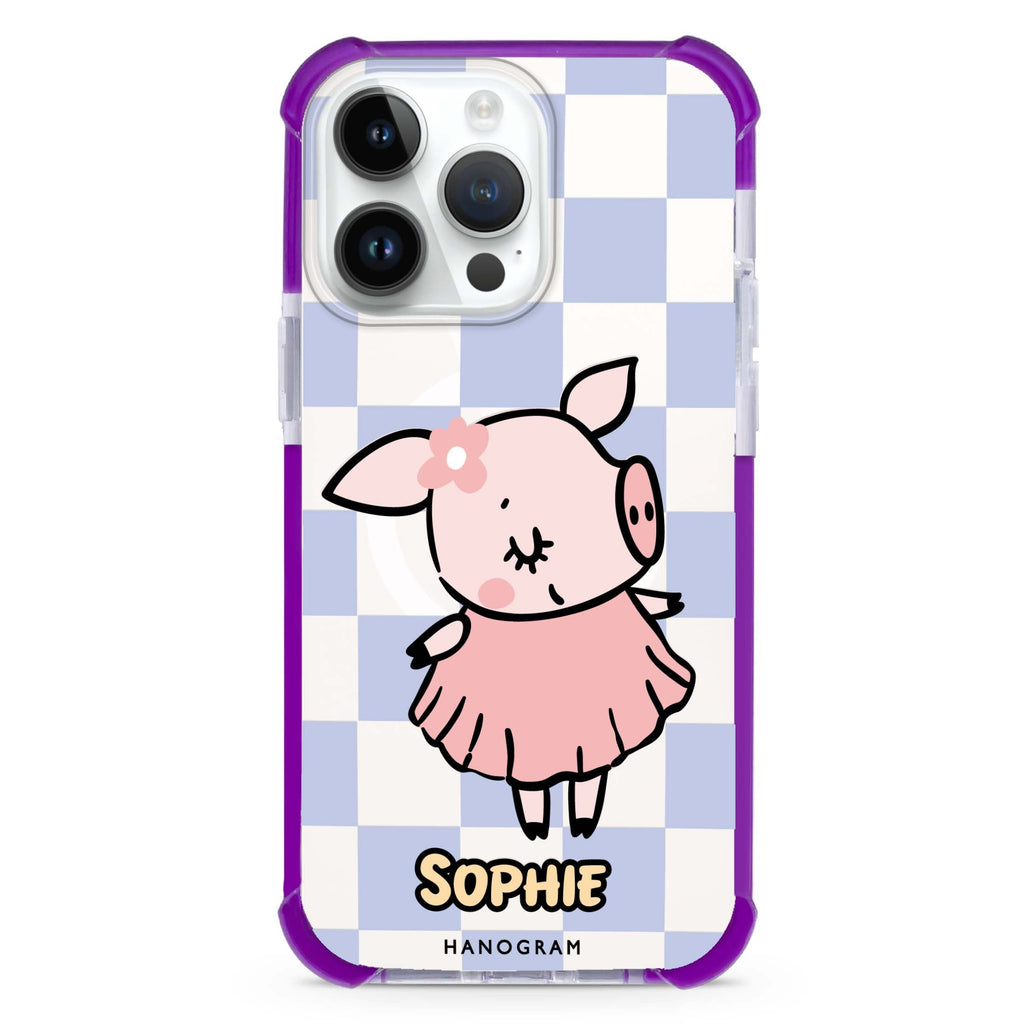 Pretty Pig iPhone Magsafe 兼容超強防摔保護殼