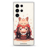 Mystic Feline Samsung Galaxy Ultra 透明保護殼，適用 S26/S25/S24/S23 Ultra，圖1