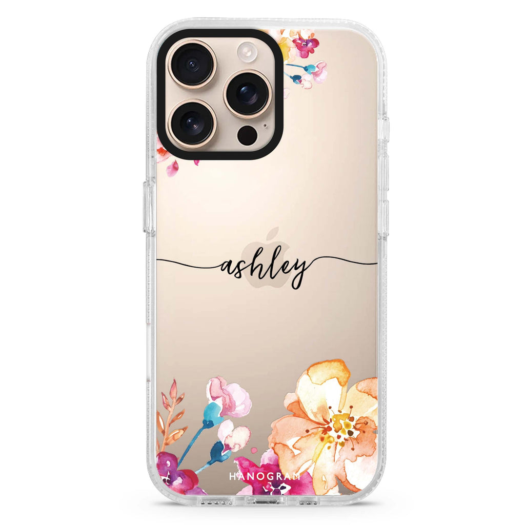 Art of Flowers iPhone 16 Pro & 16 Pro Max Case - Personalized and Stylish Protection
