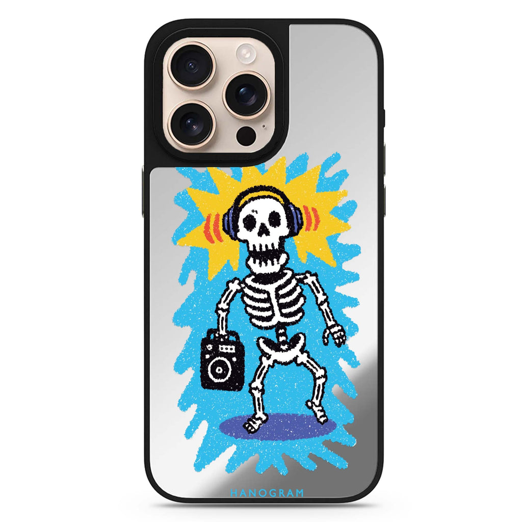 Retro Bones 鏡面手機殼