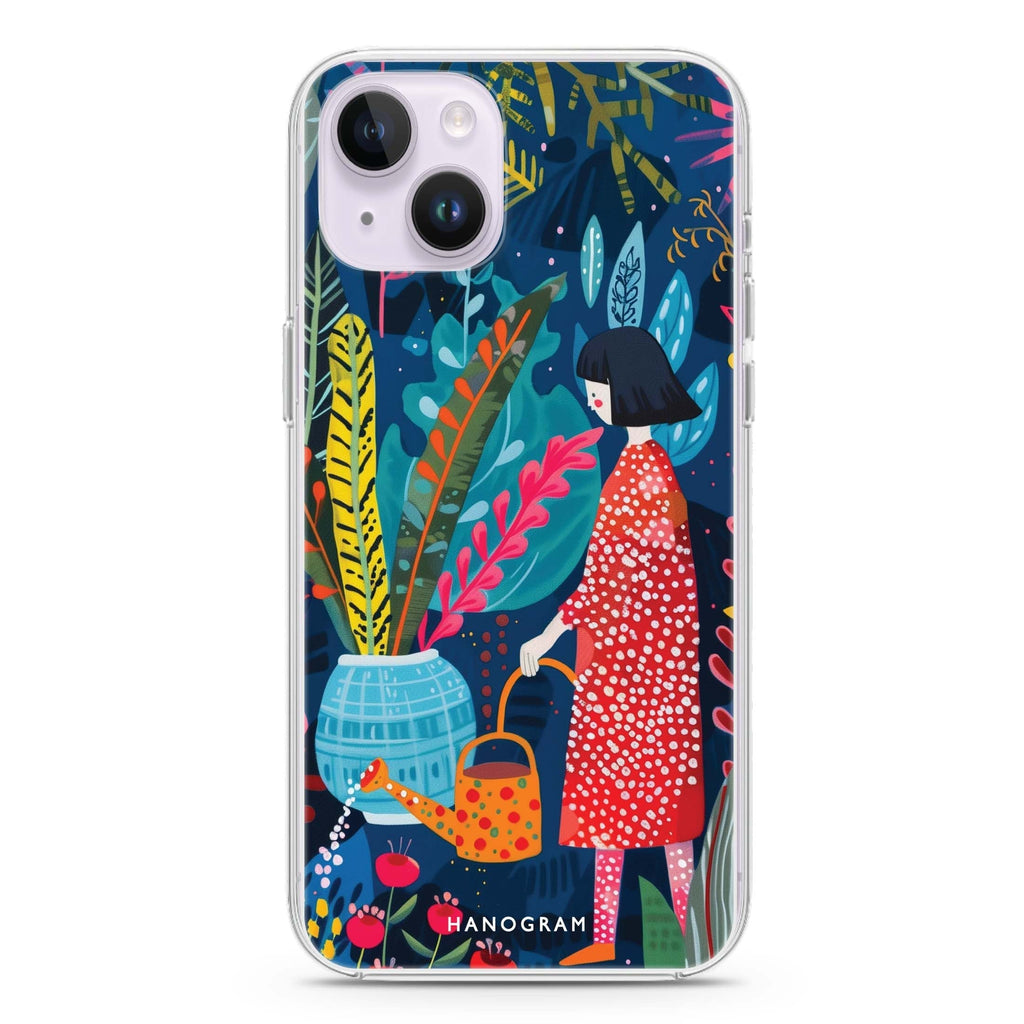 Plant Whisperer iPhone 15 水晶透明保護殼