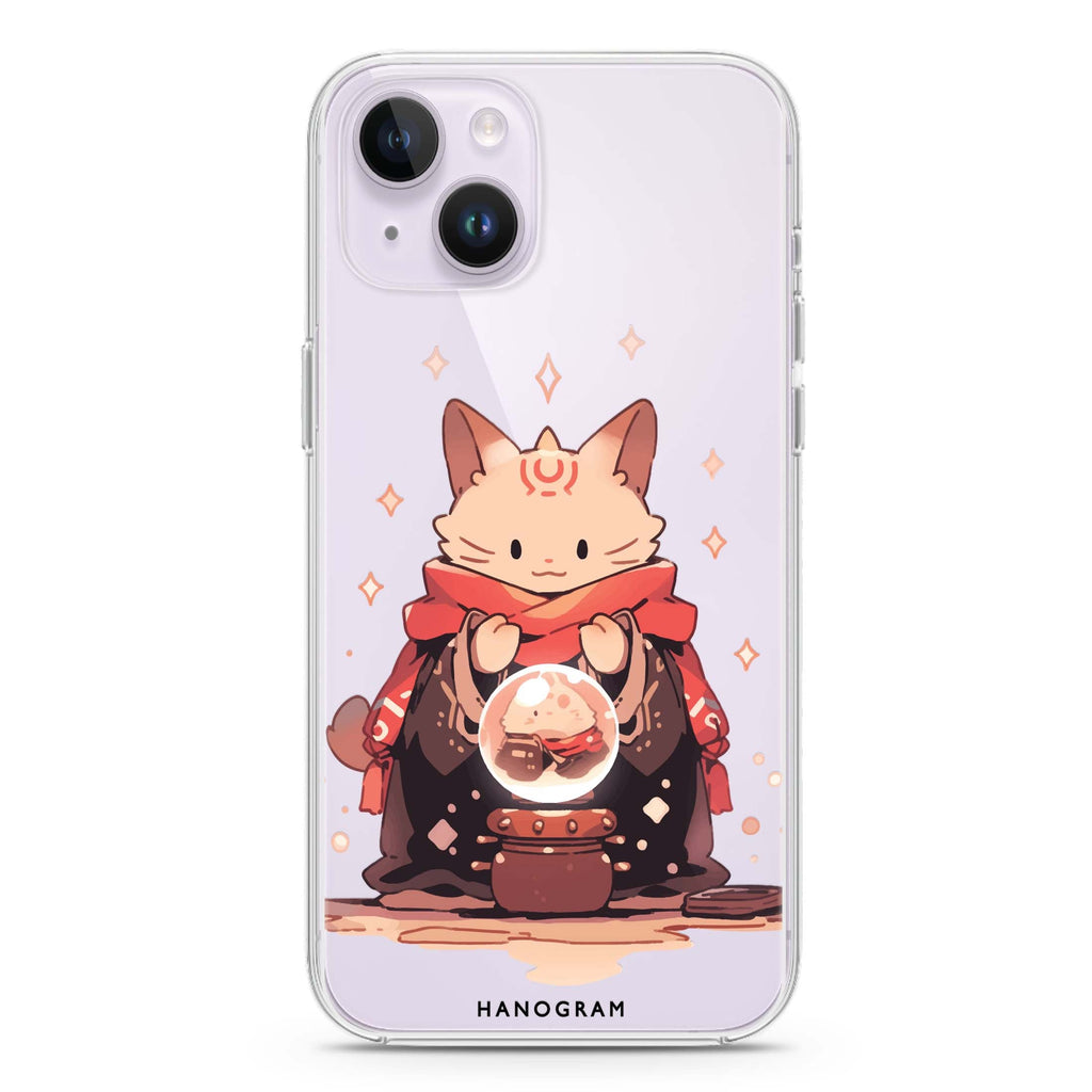 Mystic Feline iPhone 14 水晶透明保護殼