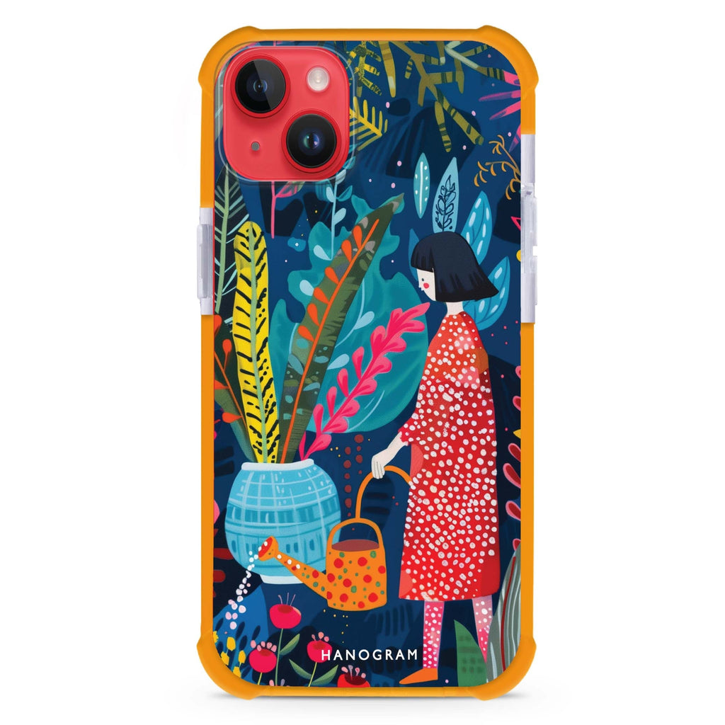 Plant Whisperer iPhone 15 Plus Magsafe 兼容超強防摔保護殼