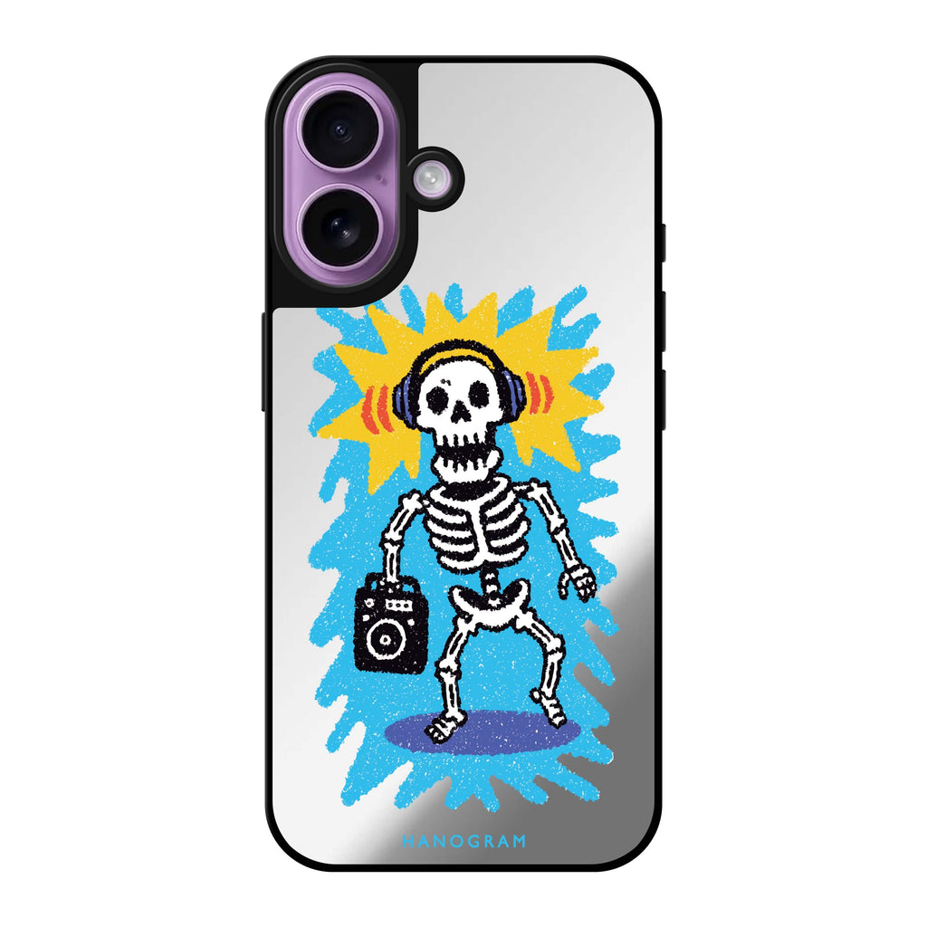 Retro Bones 鏡面手機殼