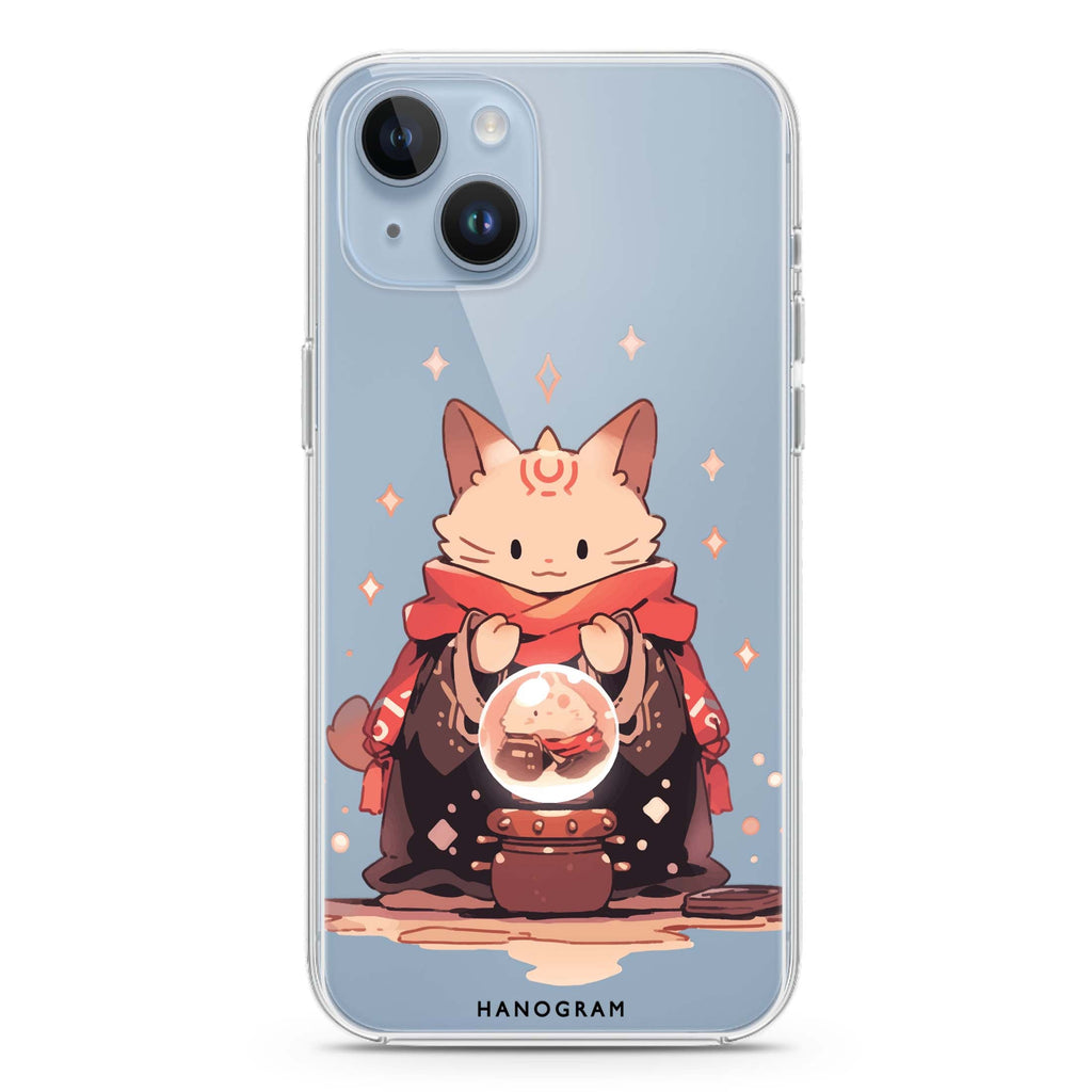 Mystic Feline iPhone 14 Plus 水晶透明保護殼