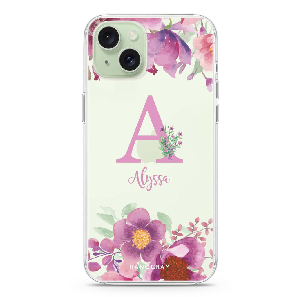 Gorgeous Monogram iPhone 15 水晶透明保護殼