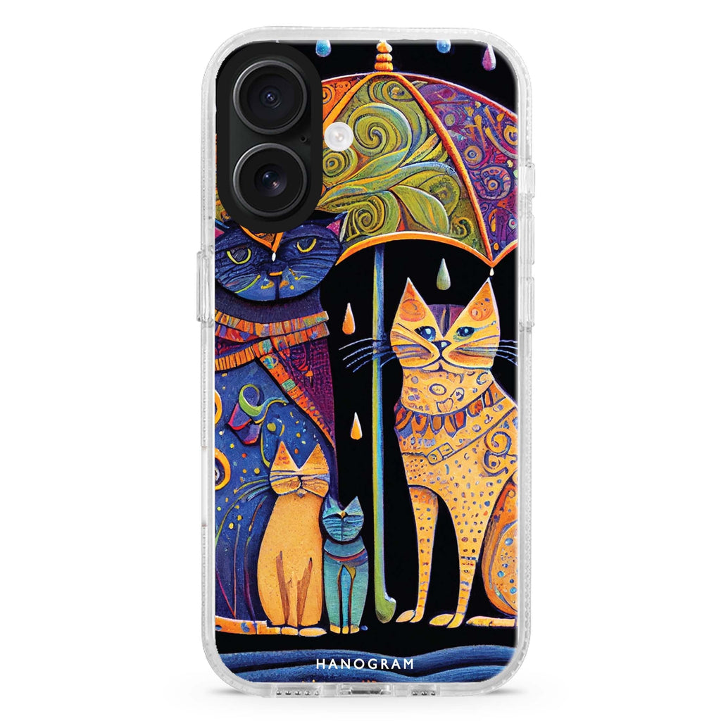 Raining Cat 水晶透明保護殼