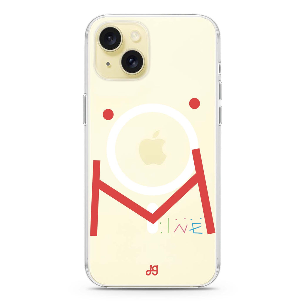 Mine iPhone 15 Magsafe 兼容水晶透明保護殼