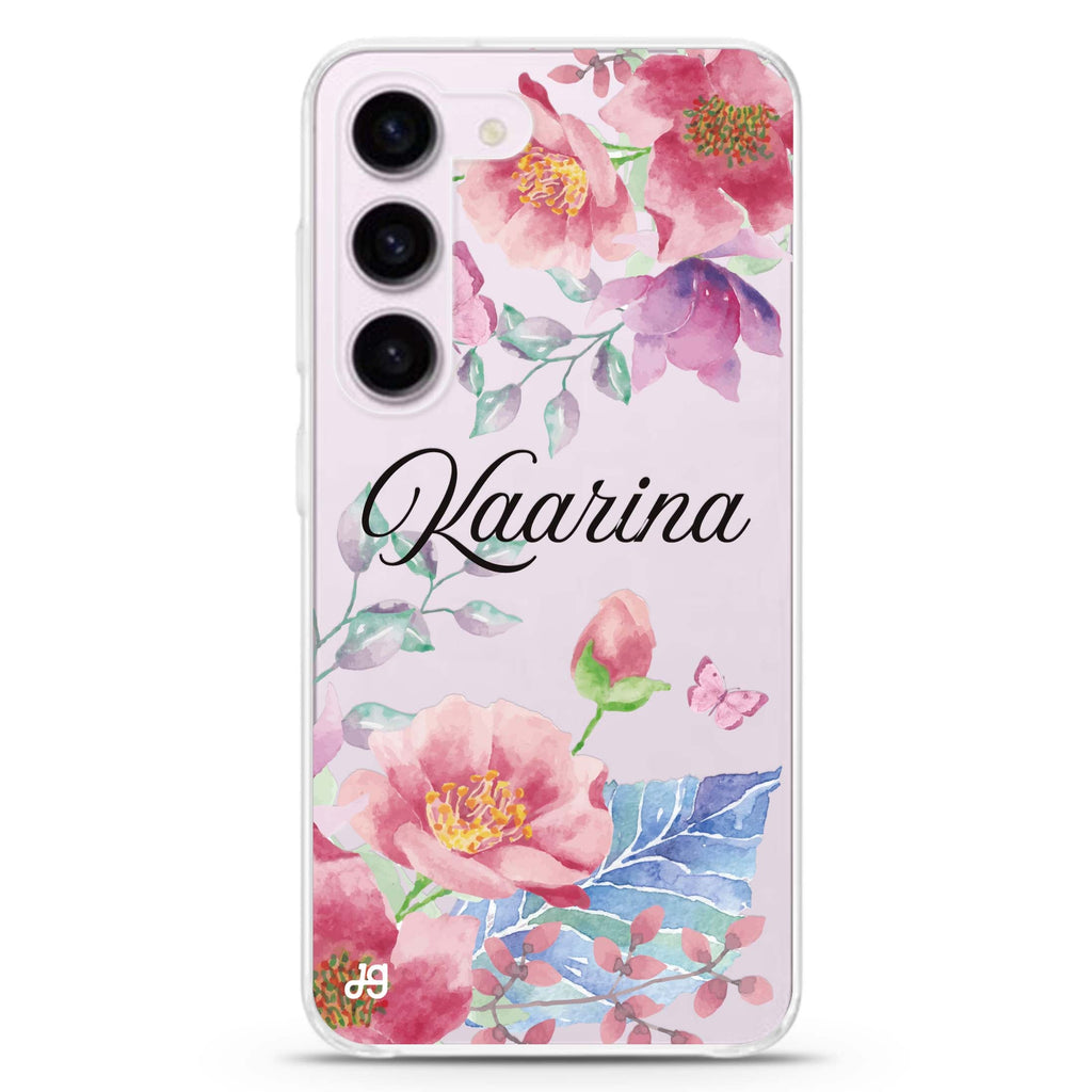 Butterfly Garden Samsung Galaxy 水晶透明保護殼