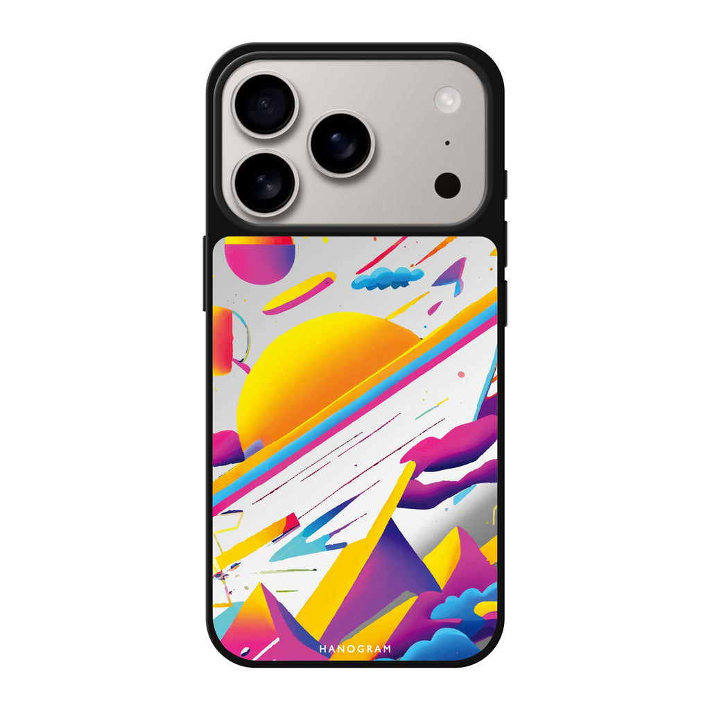 Galaxy Art 抽象藝術 iPhone 17 Pro Max 鏡面手機殼主圖