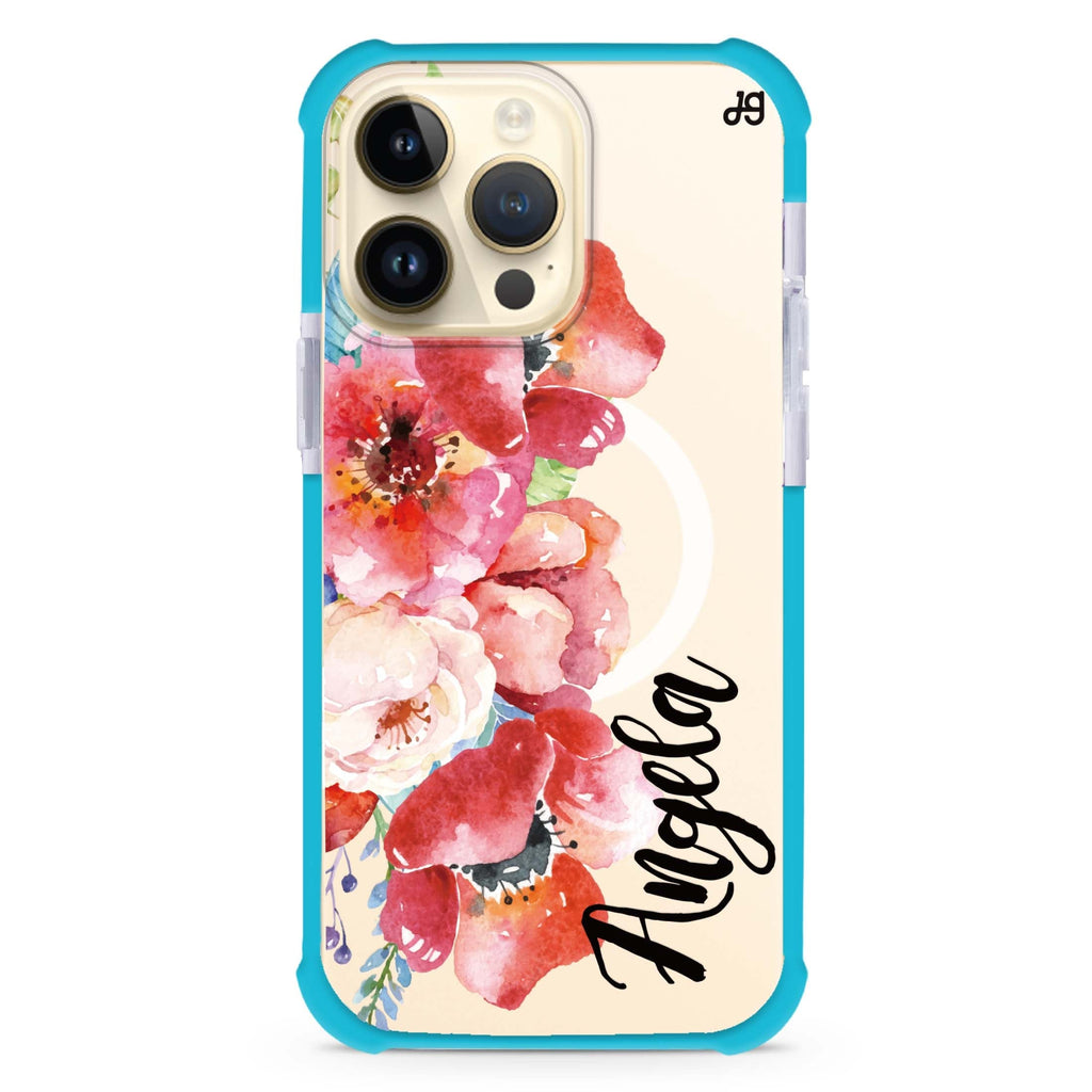 Poppies iPhone Magsafe 兼容超強防摔保護殼