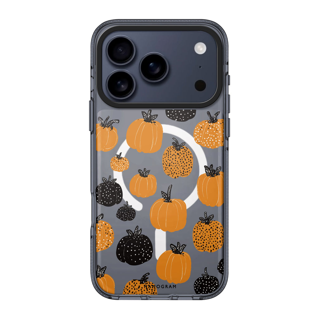 Pumpkin Parade iPhone 17 Pro Max MagSafe 水晶透明保護殼 萬聖節設計設計 圖1
