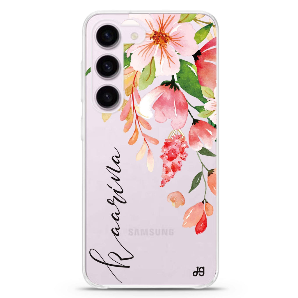 Watercolor Blossom Samsung Galaxy 水晶透明保護殼