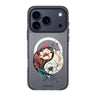 Pretty Floral & Tai Chi iPhone 17 Pro Max MagSafe 水晶透明保護殼 花卉圖案設計 圖1
