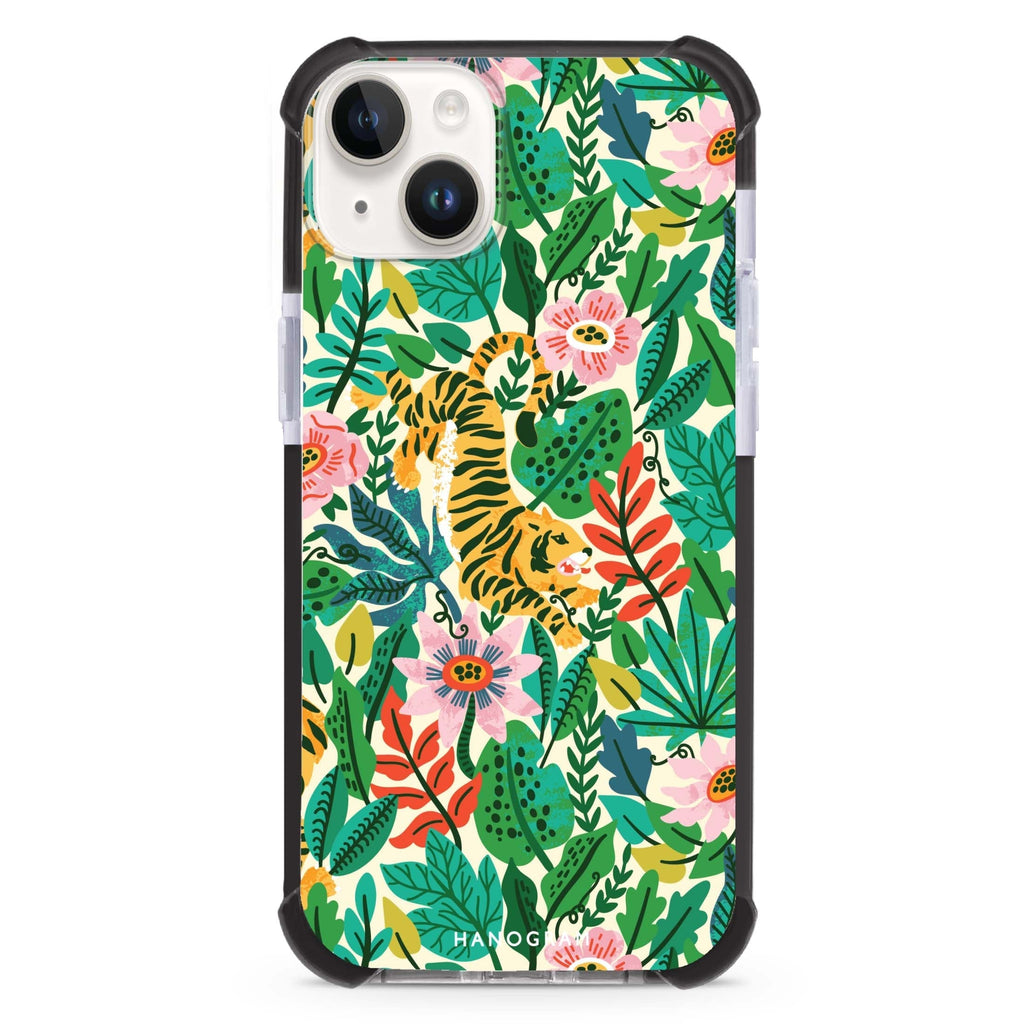 Tiger & Floral 超強防摔保護殼