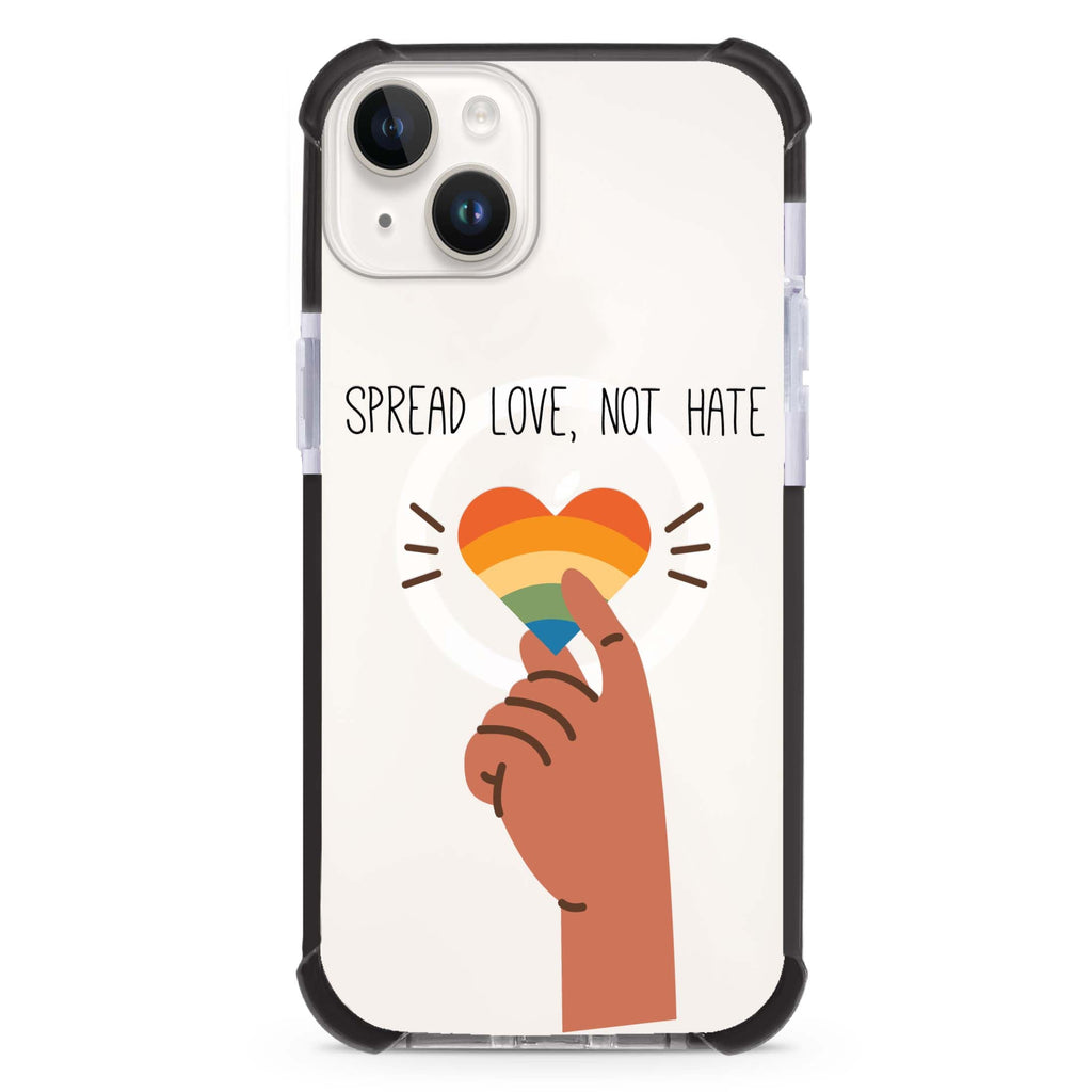 Spread Love iPhone 15 Plus Magsafe 兼容超強防摔保護殼