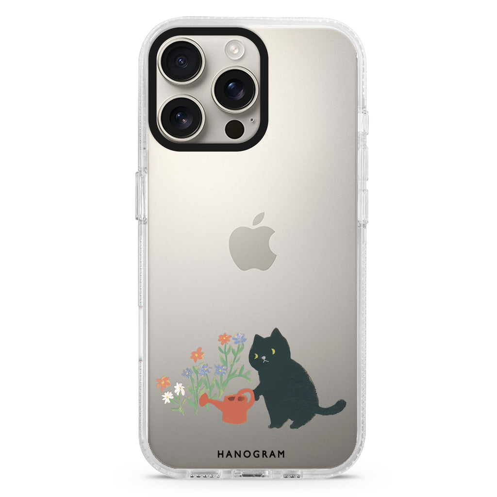 Purrfect Gardener 水晶透明保護殼