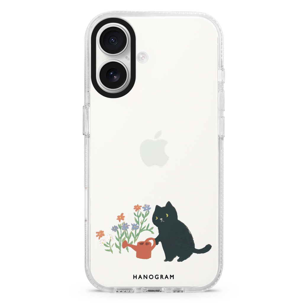 Purrfect Gardener 水晶透明保護殼