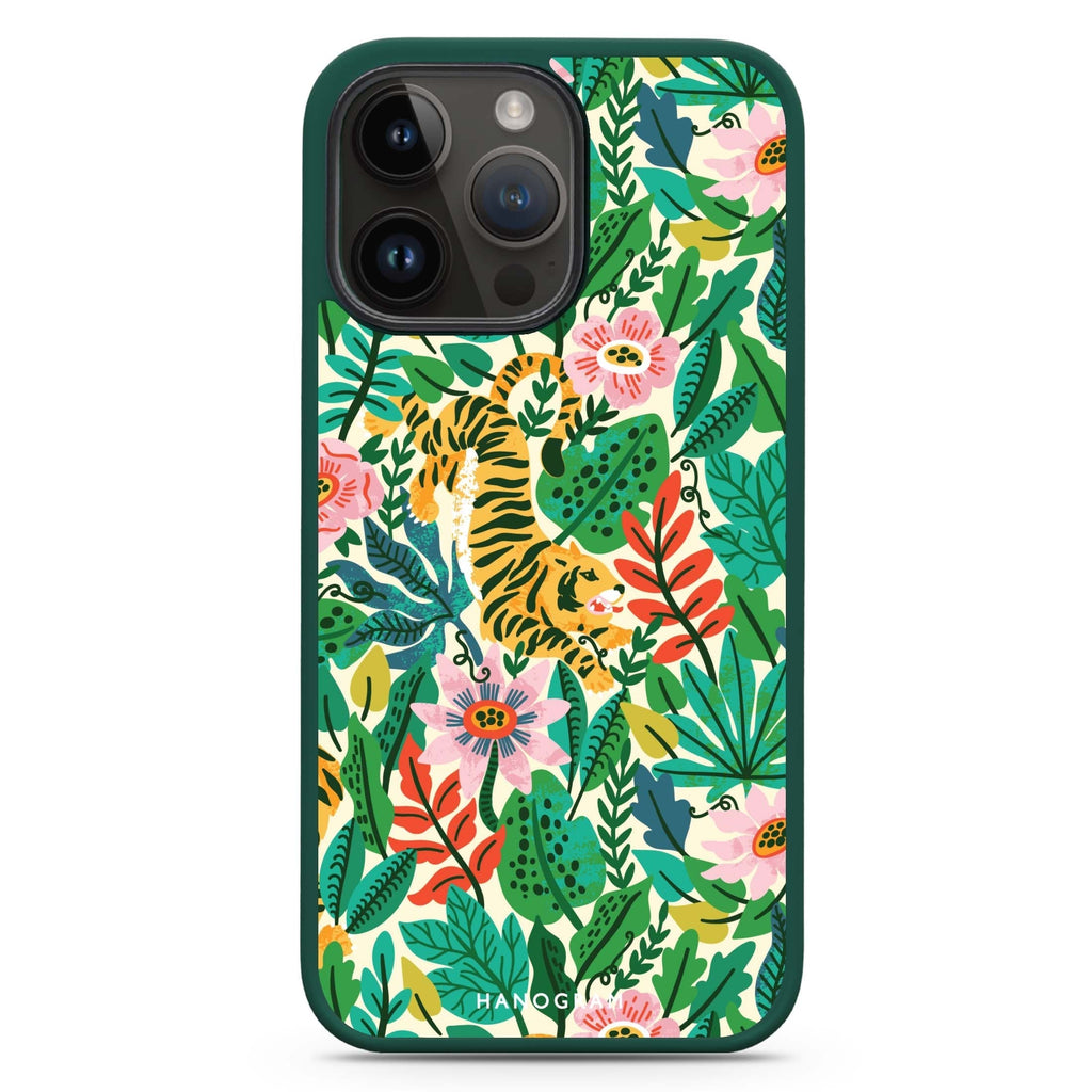 Tiger & Floral 防衝擊保護殼