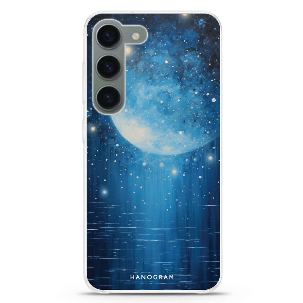 Midnight Crescent Samsung Galaxy 水晶透明保護殼