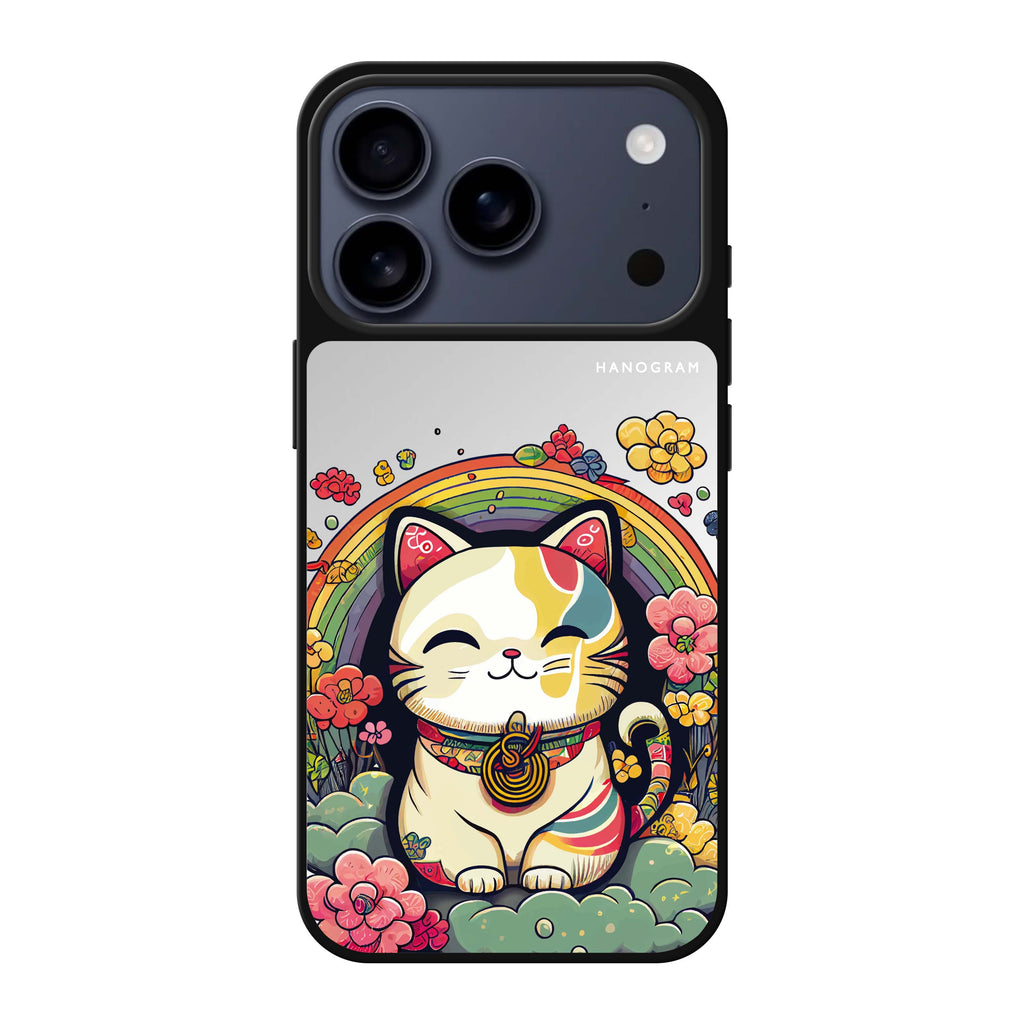 Japanese Lucky Cat 鏡面手機殼