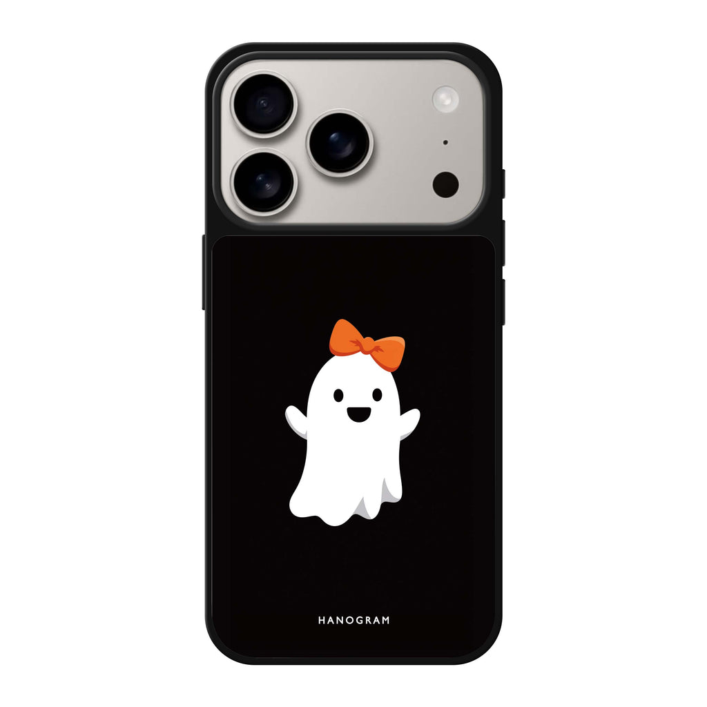 Boo in a Bow 蝴蝶結 iPhone 17 Pro Max 鏡面手機殼主圖