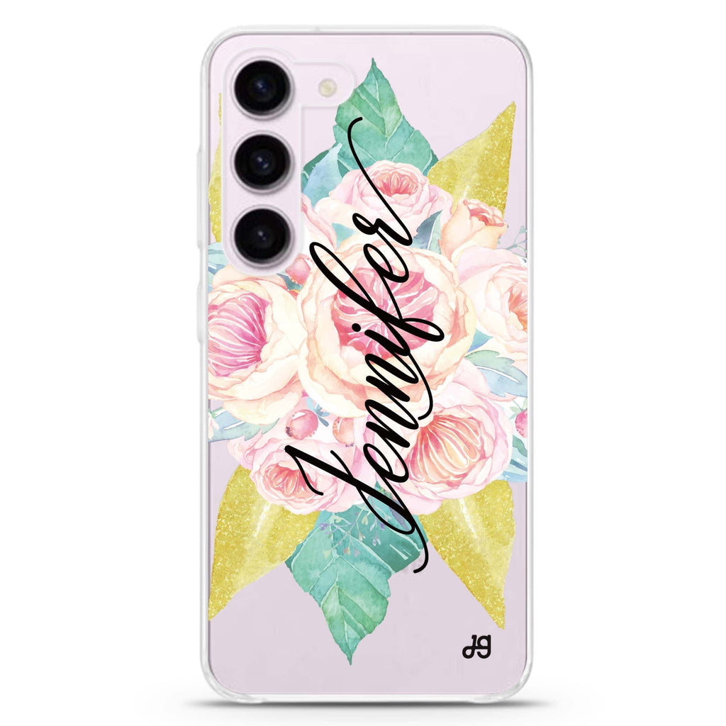 Abloom Rose Samsung Galaxy 水晶透明保護殼