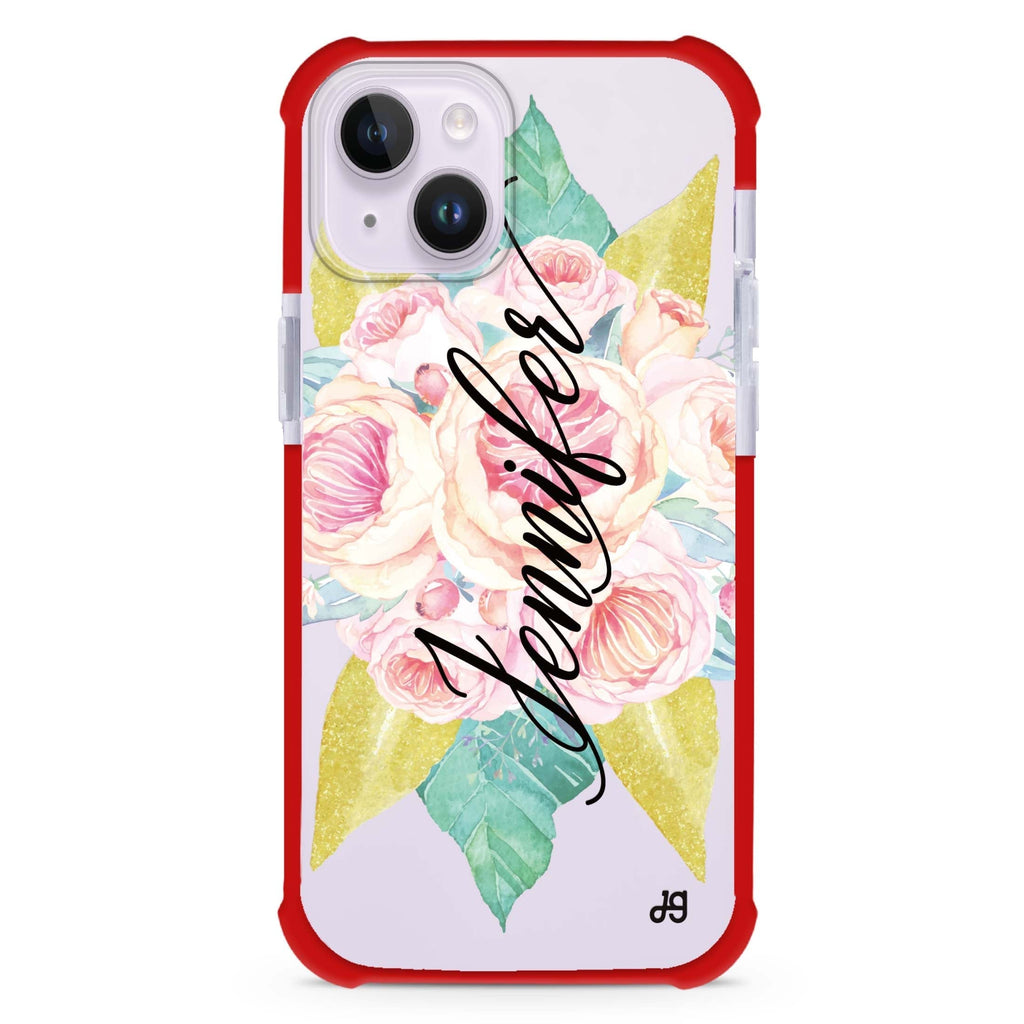 Abloom Rose iPhone 15 Plus Magsafe 兼容超強防摔保護殼